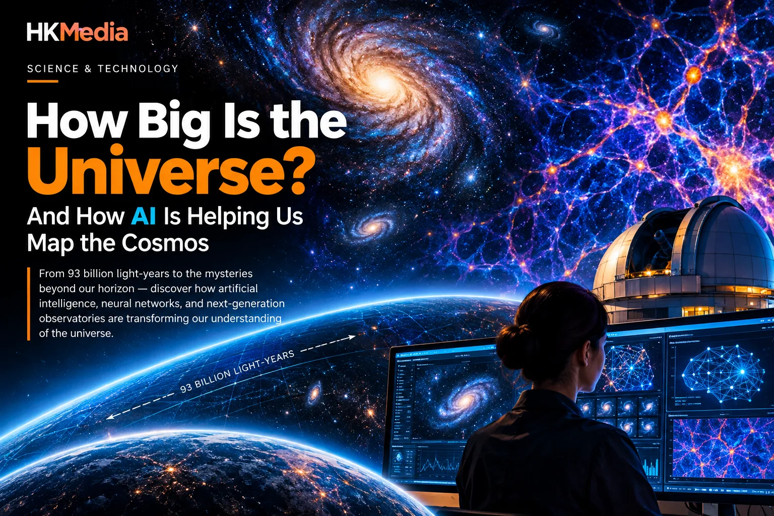 Mapping the Universe with AI