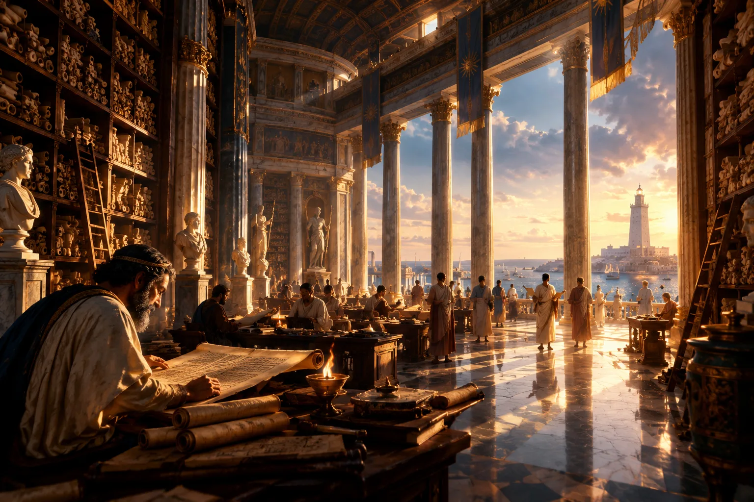 The Lost Library of Alexandria