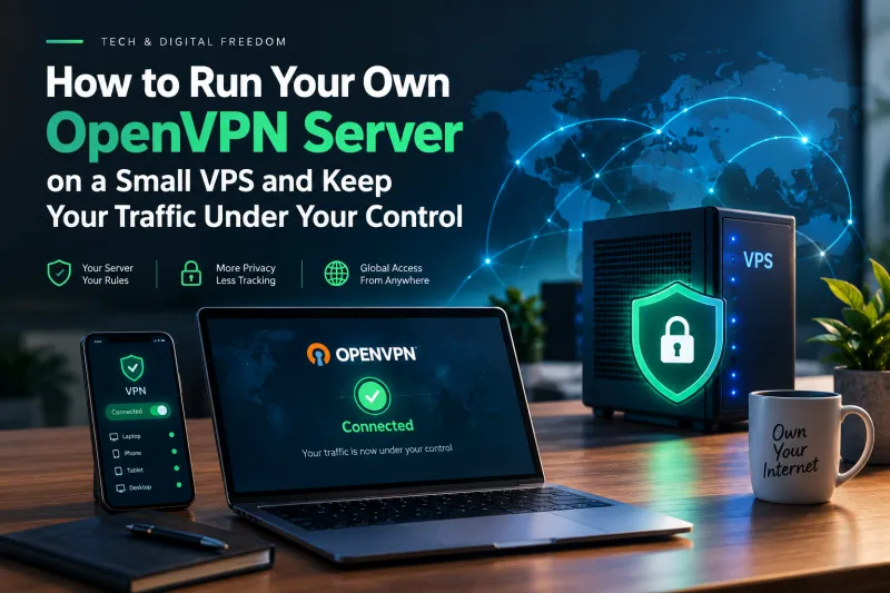 How to Run Your Own OpenVPN Server on a Small VPS—and Keep Your Traffic Under Your Control